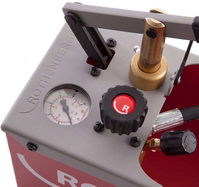 Опрессовочный насос Rothenberger TP 25