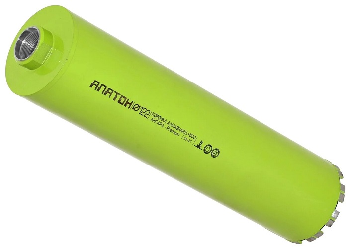 Алмазная коронка Alaton Ангара-Premium D 122 L 500