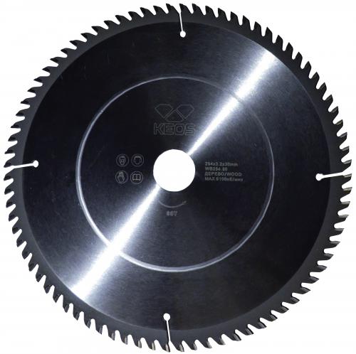 Пильный диск по металлу KEOS 254x30 z80
