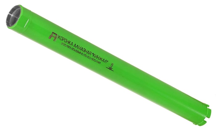 Алмазная коронка Alaton Кинжал D 52 L 500