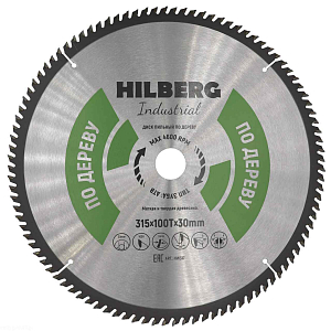 Пильный диск Hilberg Industrial Дерево 315 мм (30/100T)