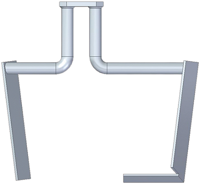 Лопастная мешалка Eibenstock TwinMix 1800/1800 T