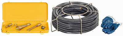 Набор спиралей и инструментов для прочистки труб Rems 22