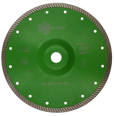 Алмазный диск Trio Diamond Grand Ultra Turbo Granite Special 230 мм
