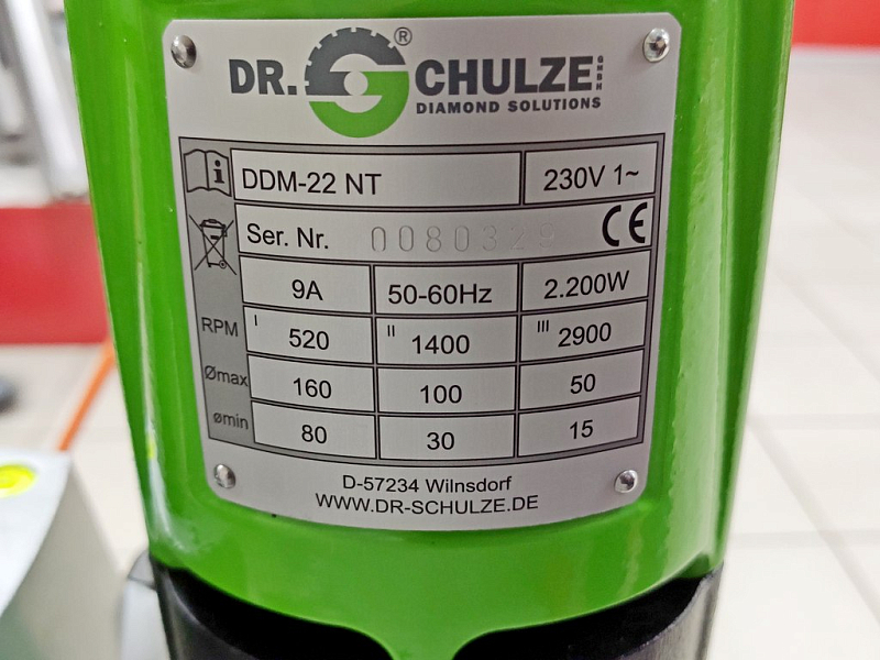 Установка алмазного бурения Dr.Schulze 100 SUPER ECO-S, артикул DK0100EE