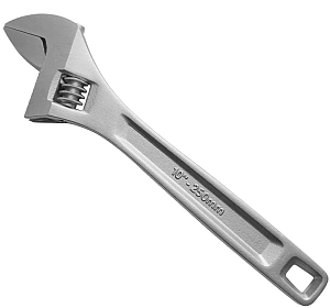 Разводной гаечный ключ SHTALL 10"