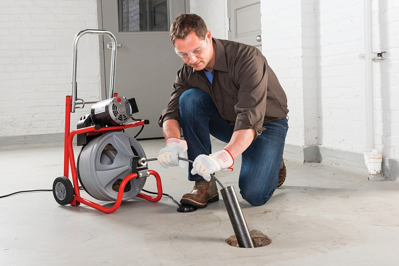 Прочистная машина Ridgid K-750 с C-75