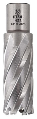 Корончатое сверло DIAM HSS ExtraLine D24 L50