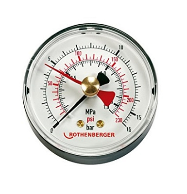 Манометр Rothenberger для для RP PRO III