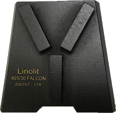 Франкфурт фрезеровальный Linolit Falcon #25/30