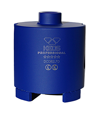 Алмазная коронка по бетону KEOS М16 82/70 мм