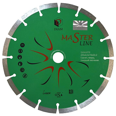 Алмазный диск Diam Гранит ExtraLine 400 мм