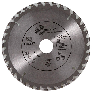 Пильный диск Trio Diamond Forest Long Life 190 мм (36T)