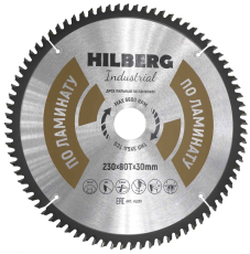 Пильный диск Hilberg Industrial Ламинат 230 мм