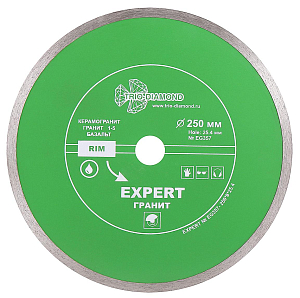 Алмазный диск Trio Diamond Эксперт Гранит Hot press 250 мм