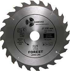 Пильный диск Trio Diamond Forest Long Life 230 мм (24T)