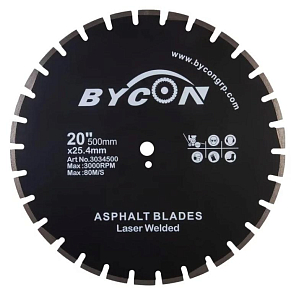 Алмазный диск Bycon LASER ASPHALT 500 мм