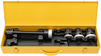 Комплект резьбонарезных головок с удлинителем Rems Eva S Set R ½ -¾ -1''