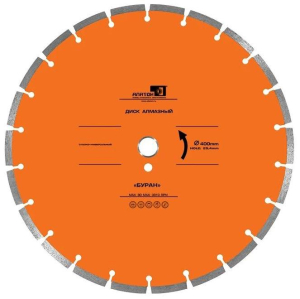 Алмазный диск Alaton Буран 400 мм