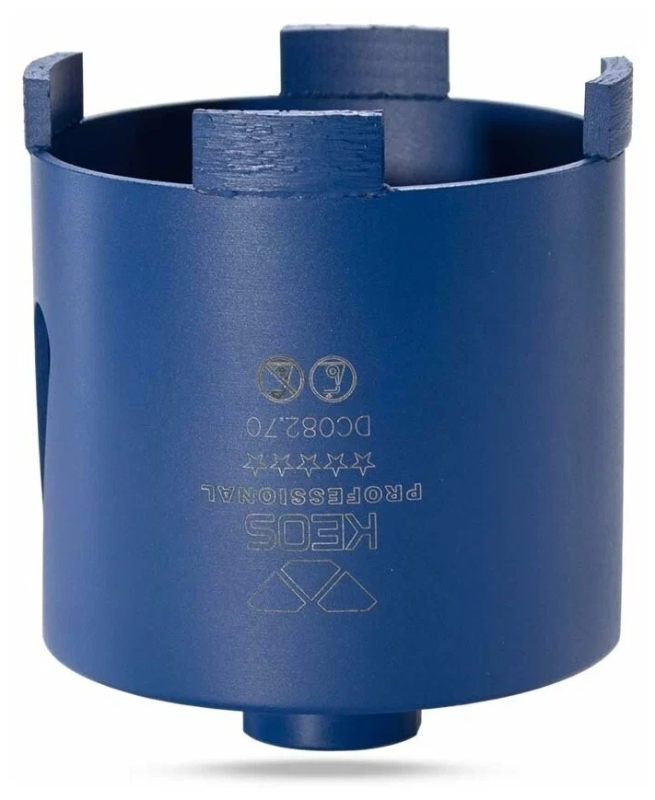 Алмазная коронка по бетону KEOS М16 82/70 мм