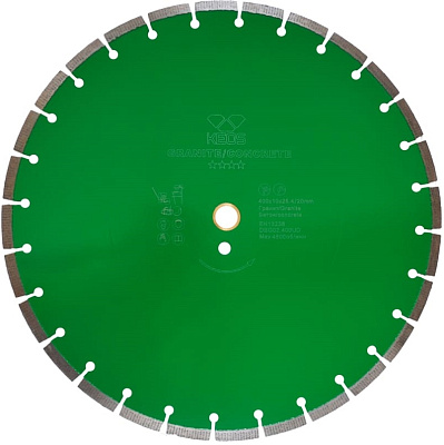 Алмазный диск KEOS GRANITE сегментный (гранит) 400 мм