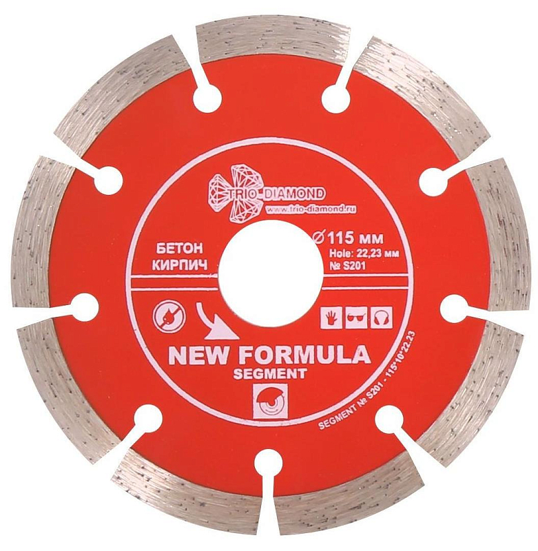 Алмазный диск Trio Diamond New Formula Segment 180 мм