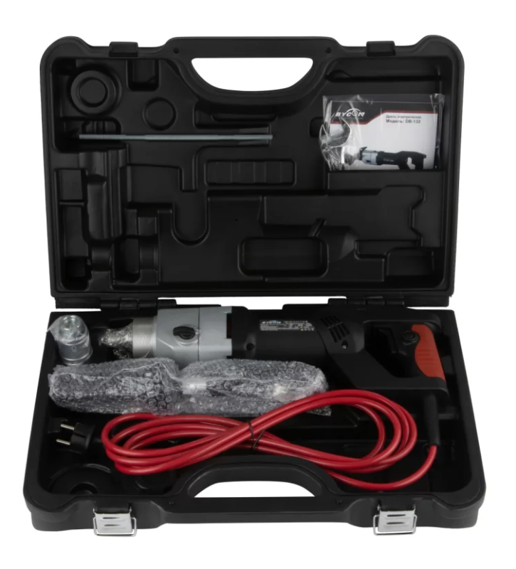 Алмазная дрель с микроударом BYCON DB-132, артикул 