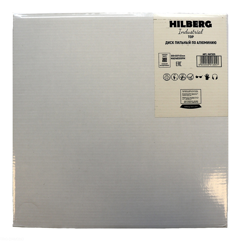 Пильный диск Hilberg Industrial Aluminium TOP GERMANY CARBID 305 мм