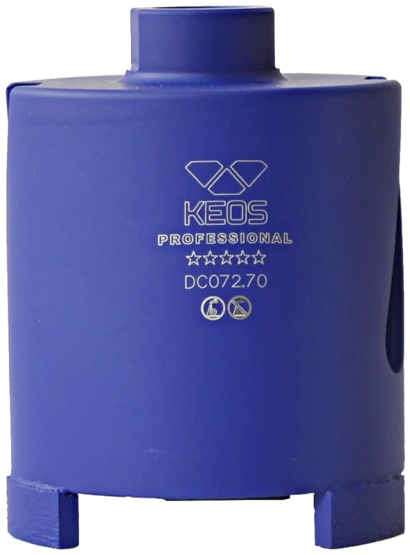 Алмазная коронка по бетону KEOS М16 72/70 мм