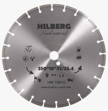 Алмазный диск Hilberg Hard Materials Laser 350 (32/25,4) мм
