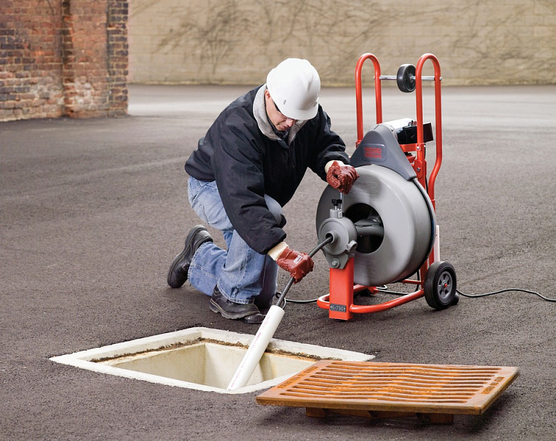 Прочистная машина Ridgid K-750 с C-75