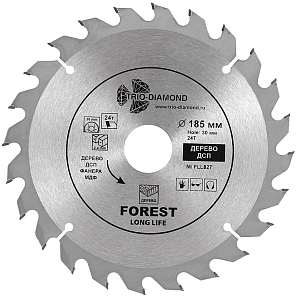 Пильный диск Trio Diamond Forest Long Life 185 мм (24T)