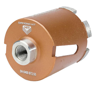 Алмазная коронка для подрозетников Адель Diamond Hit Ø72 мм