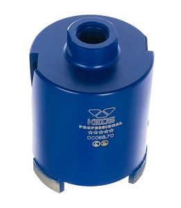 Алмазная коронка по бетону KEOS М16 68/70 мм