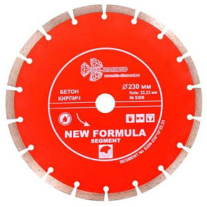 Алмазный диск Trio Diamond New Formula Segment 250 мм