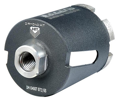 Алмазная коронка для подрозетников Адель Diamond Hit (DH-D400T) Ø72 мм