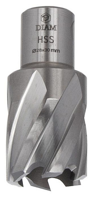 Корончатое сверло DIAM HSS ExtraLine D28 L30