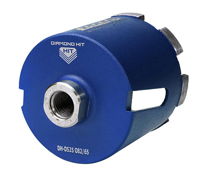 Алмазная коронка для подрозетников Адель Diamond Hit (DH-D525) Ø82 мм
