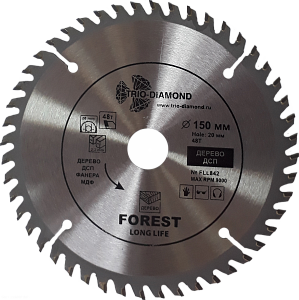 Пильный диск Trio Diamond Forest Long Life 150 мм (48T)