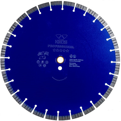 Алмазный диск KEOS Professional сегментный (бетон) 400 мм