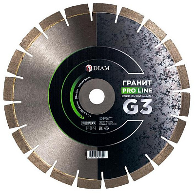 Алмазный диск Diam Гранит ProLine G3 350(370) мм