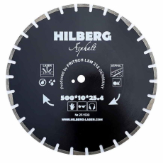 Алмазный диск Hilberg Laser Asphalt 500 мм