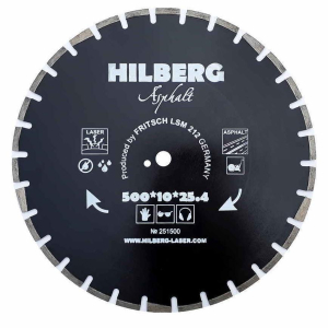 Алмазный диск Hilberg Laser Asphalt 500 мм