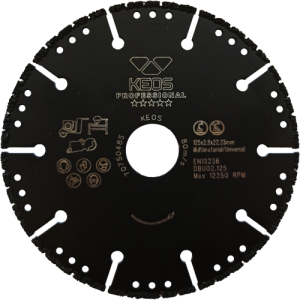 Алмазный диск KEOS универсальный 125 мм
