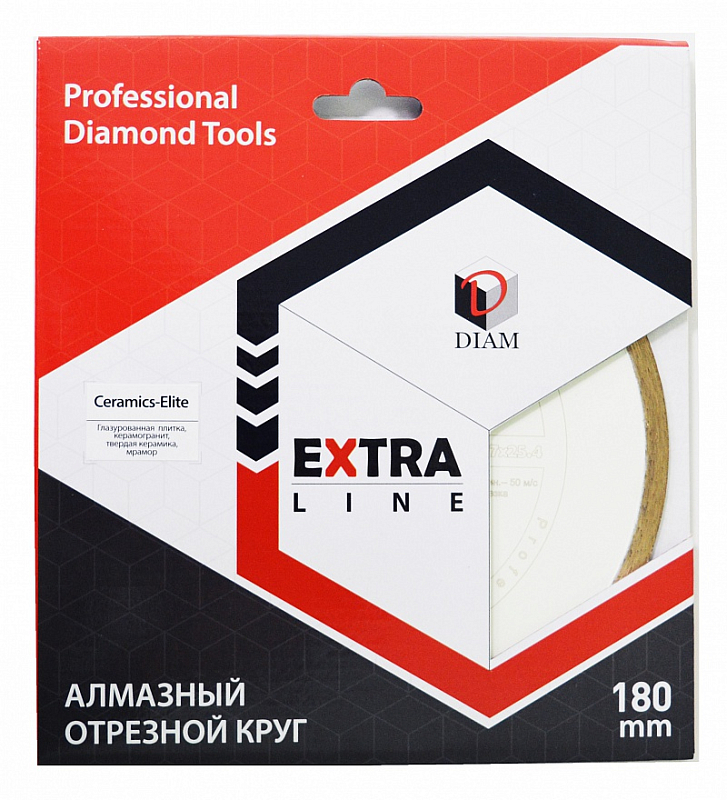 Алмазный диск Diam Ceramics-Elite ExtraLine 180 мм