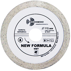 Алмазный диск Trio Diamond New Formula Wet 115 мм