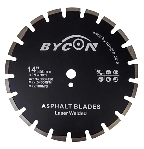 Алмазный диск Bycon LASER ASPHALT 350 мм