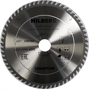 Пильный диск Hilberg Industrial Дерево 400 мм (36T)