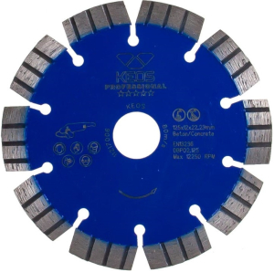 Алмазный диск KEOS Professional сегментный (бетон) 125 мм