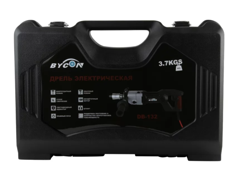 Алмазная дрель с микроударом BYCON DB-132, артикул 